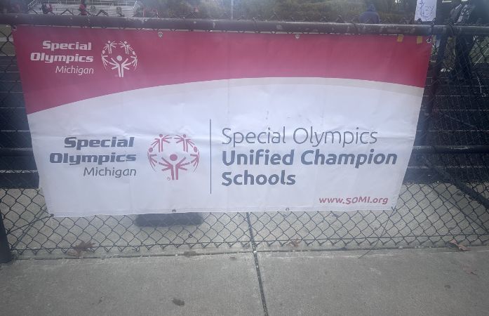 Special Olympics Sign
